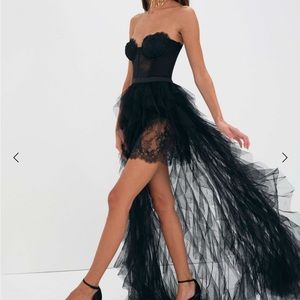 For Love and Lemons Bustier Gown